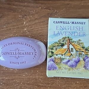 NIB Caswell-Massey English Lavender Floral Soap 3.25 oz
